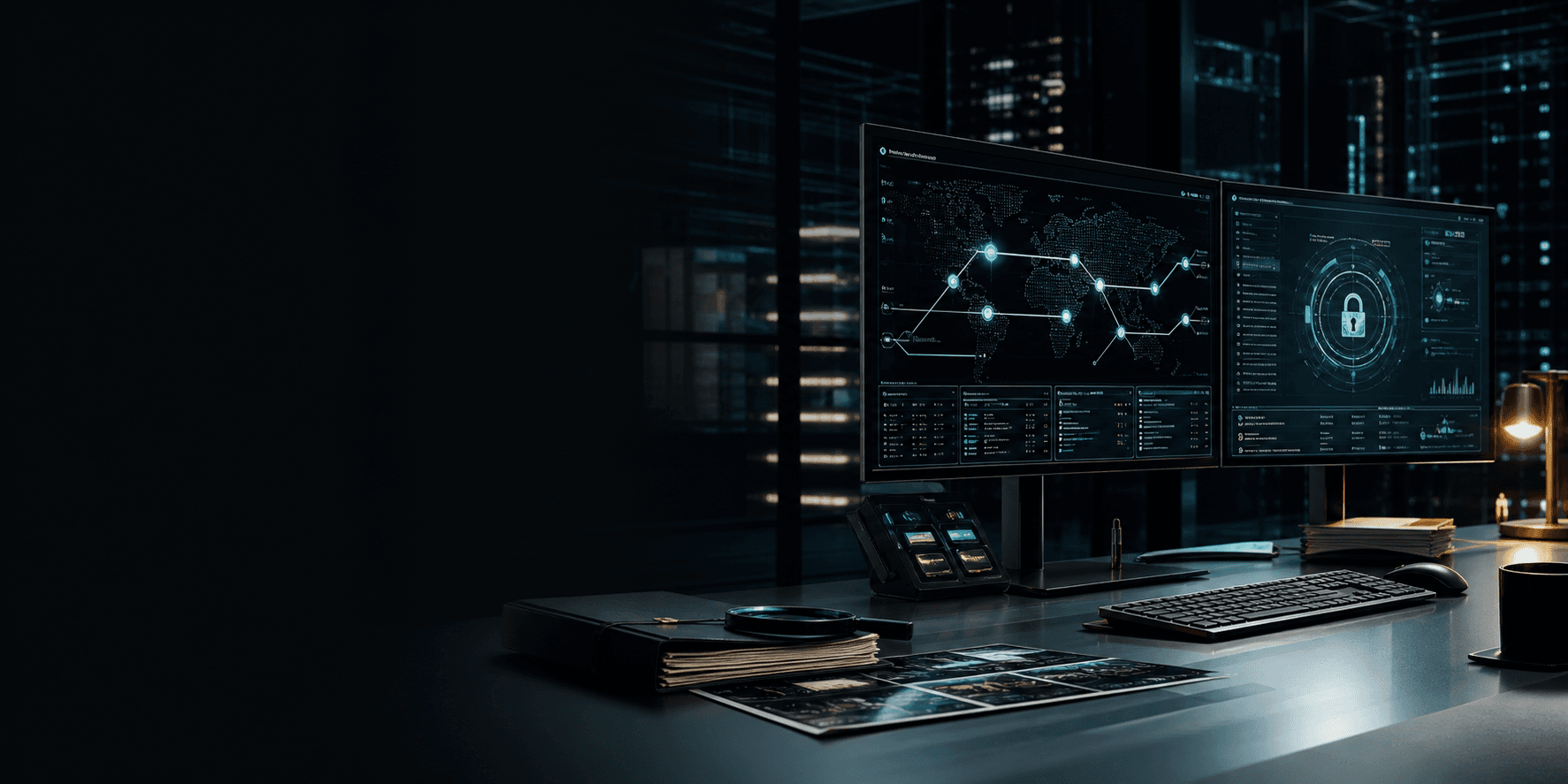 Secure cryptocurrency investigation operations workspace